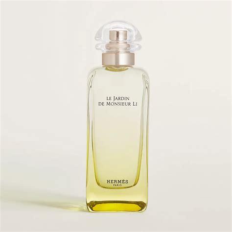 jardin de monsieur li hermes|le jardin eau de toilette.